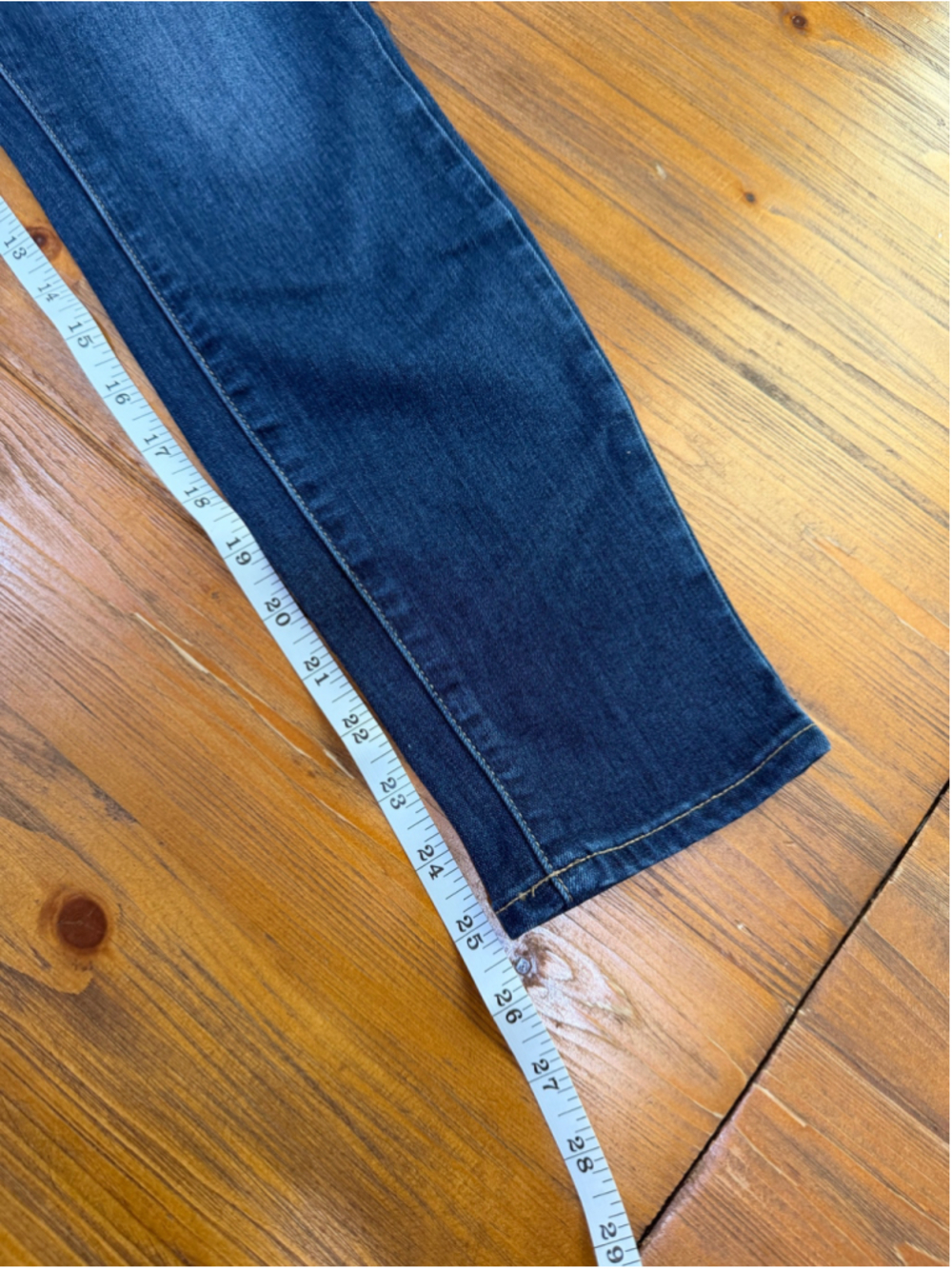 PAIGE Verdugo Ankle Skinny Jeans Size 26 Dark Wash Stretch Denim - Picture 11 of 11